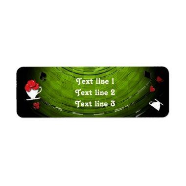 MAD TEA PARTY Whimsical Wonderland Address Labels