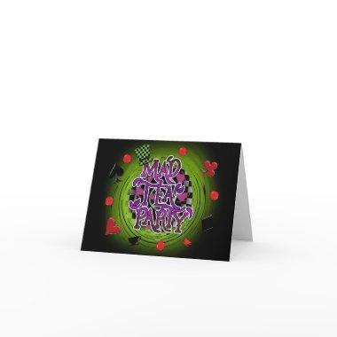 MAD TEA PARTY Whimsical Wonderland Invitation