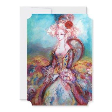 MADAME POMPADOUR Pink Gold Sparkles Costume Party
