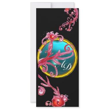 MAGIC BERRIES 4,MONOGRAM blue aquamarine