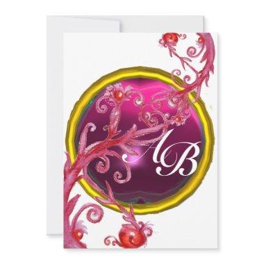 MAGIC BERRIES 4,MONOGRAM red agate