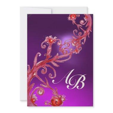 MAGIC BERRIES 4,MONOGRAM red amethyst gold