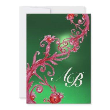 MAGIC BERRIES 4,MONOGRAM red jade champagne