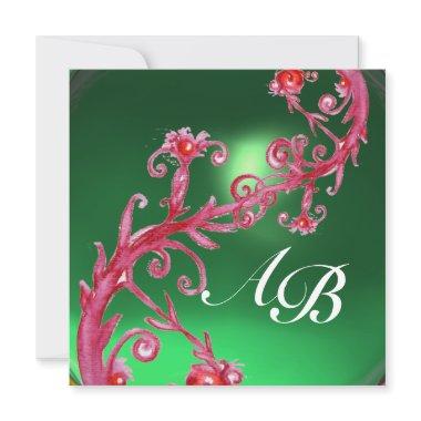 MAGIC BERRIES 4,MONOGRAM red jade