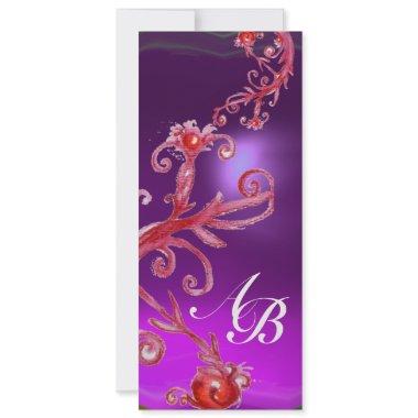MAGIC BERRIES 4,MONOGRAM red purple ice