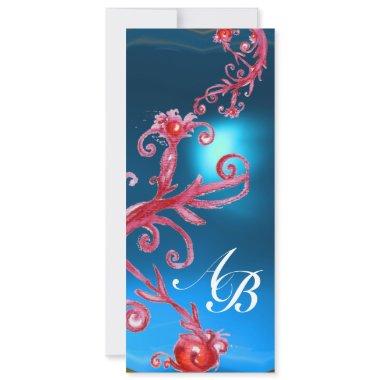MAGIC BERRIES 4,MONOGRAM red sapphire