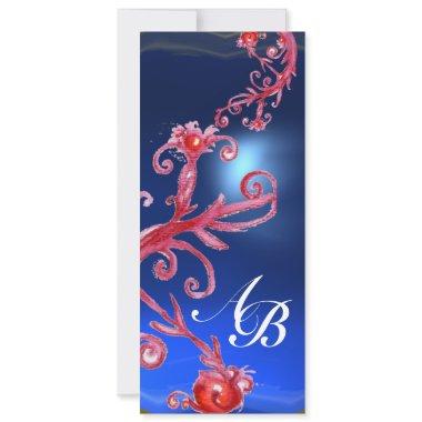 MAGIC BERRIES 4,MONOGRAM red sapphire