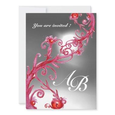 MAGIC BERRIES 4,MONOGRAM red white crystal