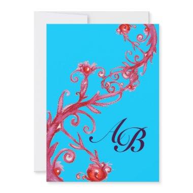 MAGIC BERRIES,MONOGRAM red blu