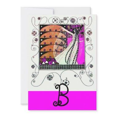 MAGIC OF THE SPRING ,bright purple black brown