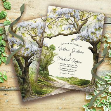 Magnolia and Moss Southern Charm Wedding Invitations