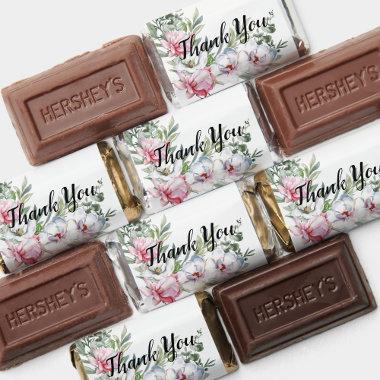 Magnolia blush pink white flowers candy wrapper hershey's miniatures
