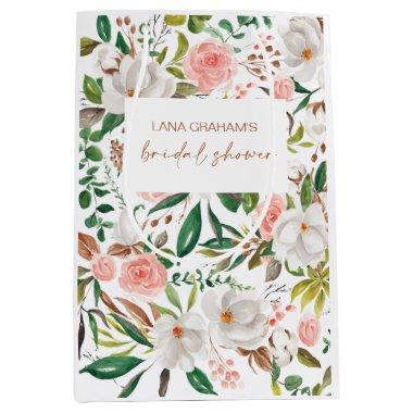 Magnolia Bridal Shower Gift Favor Swag Bag L201