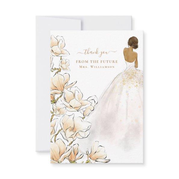 Magnolia Bride Future Mrs Thank You