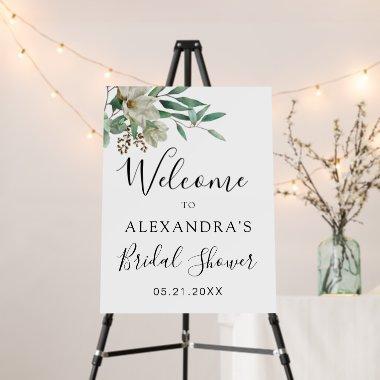 Magnolia Eucalyptus Watercolor  Foam Board