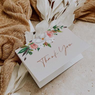 Magnolia Folded Thank You Note Gift Invitations L201