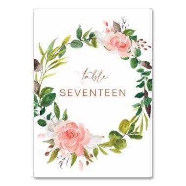 Magnolia Table Number Seating  Sign L201