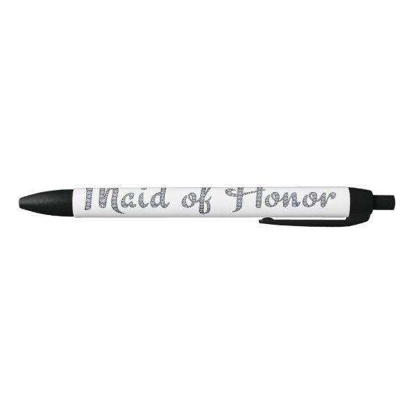 Maid of Honor bling pen