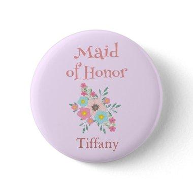 Maid of Honor  Button