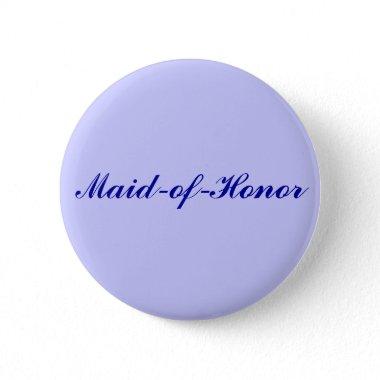 Maid-of-Honor Button