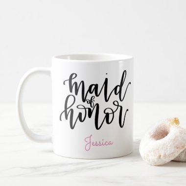 Maid of Honor Coffee Mug - Personalize Name