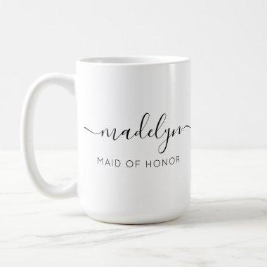 Maid of honor Name I can't say I do without You Coffee Mug