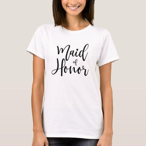 Maid of Honor Shirt for Bridal Batchelorette Party