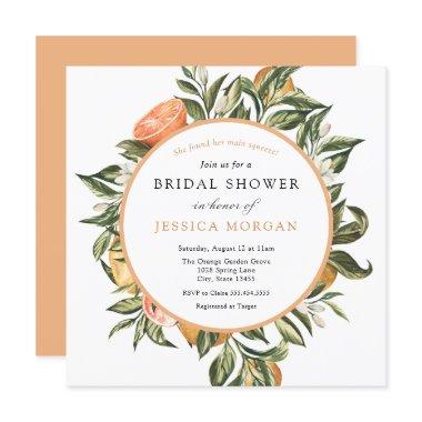 Main Squeeze Bridal Shower Invitations