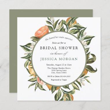 Main Squeeze Bridal Shower Invitations