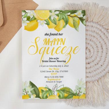 Main Squeeze  Lemon