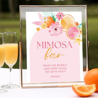 Main Squeeze Bridal Shower Mimosa Bar Sign