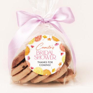 Main Squeeze Citrus  Favor Stickers