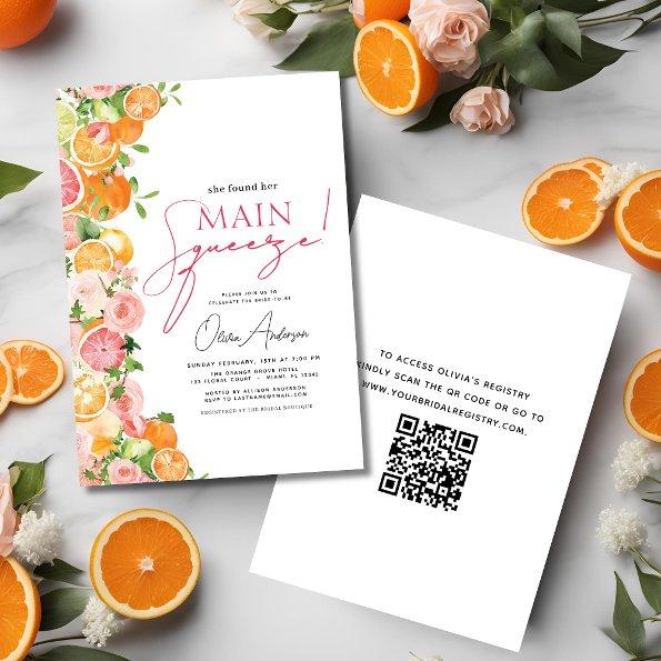 Main Squeeze Citrus  Orange