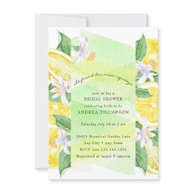 Main Squeeze | Citrus | Lemon Yellow