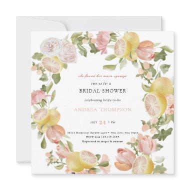 Main Squeeze | Citrus | Pink Floral