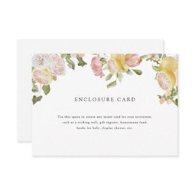 Main Squeeze | Citrus | Pink Floral Enclosure