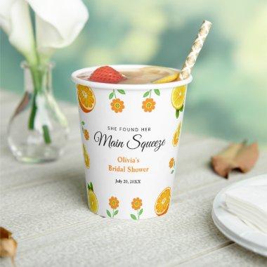 Main Squeeze Citrus Summer Lemon  Paper Cups