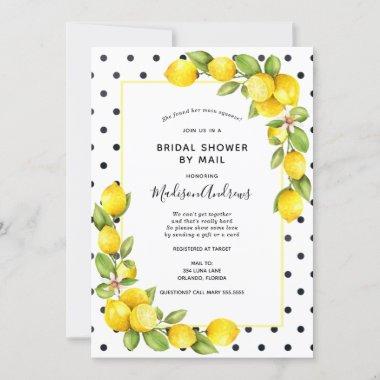 Main Squeeze Lemon Bridal Shower by Mail Invitations
