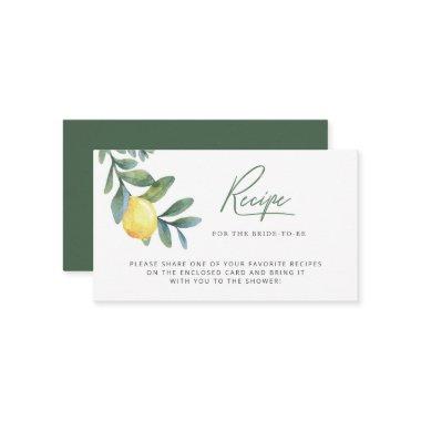 Main Squeeze Lemon  Recipe Enclosure