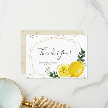 Main Squeeze Lemon Bridal Shower Thank You Invitations