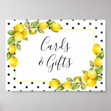 Main Squeeze Lemon Invitations and Gifts Sign