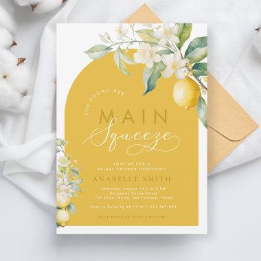 Main Squeeze Lemon Floral Citrus