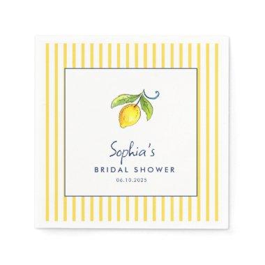 Main Squeeze Lemon modern  Napkins