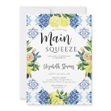 Main Squeeze Lemon Rose Bright Blue