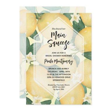 Main Squeeze Lemons and Greenery