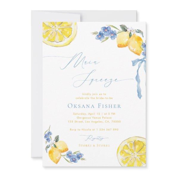 Main Squeeze Lemons Blue Italian