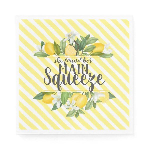 Main Squeeze Lemons  Napkins