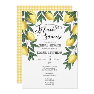 Main Squeeze Lemons Tropical  Invitat
