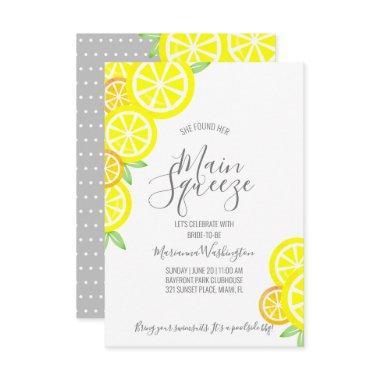 MAIN SQUEEZE summer lemon  gray