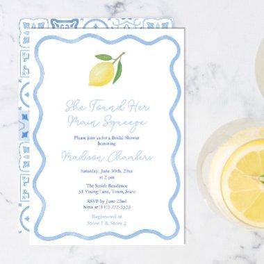 Main Squeeze Wavy Border Citrus